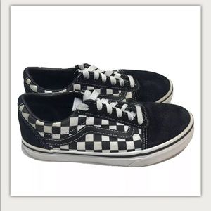 Vans Old Skool Checkerboard Skate Shoes Youth 3